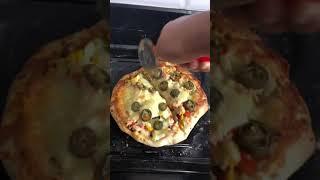 #shorts Homemade cheese burst pizza |The foodie delight by Rey