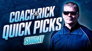 Quick Picks with Coach Rick Bowe NFL Free Picks, CBB Free Picks 1/12/25