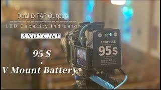 Perfect Battery Solution for GH6 Small Rig | Andycine 95S Micro V Mount Battery Review