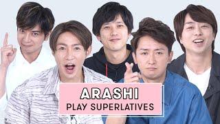 ARASHI Reveals Who is Most Likely to Forget a Lyric, the Best Dancer, and More | Superlatives