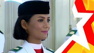 ЖЕНСКИЕ ВОЙСКА ИНДОНЕЗИИ  WOMEN'S TROOPS OF INDONESIA  Military parade  Военный парад