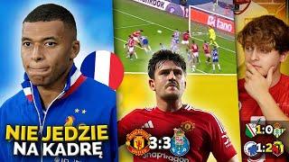 Mbappe NIE DOSTAŁ POWOŁANIA! Maguire URATOWAŁ United... REMIS! WYGRANE Legii i Jagielloni!