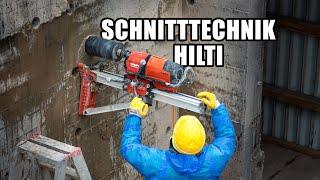 Hilti Schnitttechnik Action auf der Baustelle | Linkamp Abbruch GmbH