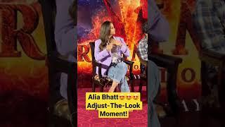 #AliaBhatt Adjust-The-Look Moment #Brahmastra #PressConference #NewDelhi #Preeti Hoon #Interviewwali