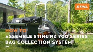 How to Assemble: STIHL RZ 700 Series Bag Collection System | STIHL Tutorial