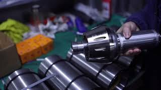 Water cooled spindle motor