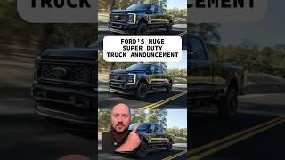 Ford’s big truck announcement. #Ford #fordsuperduty #fordtrucks #superduty #trucks