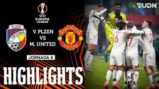 HIGHLIGHTS - Viktoria Plzn vs Manchester United | UEFA Europa League 2024/25 | TUDN