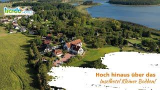 Hoch hinaus: Entdeckungstour über das Inselhotel Kleiner Bodden