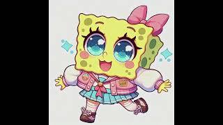 Spongebob  |  Girl A [AI Cover]