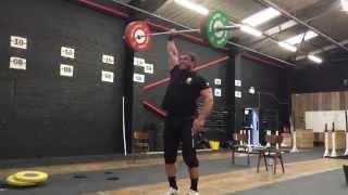 Dmitry Klokov - Old Weightlifting style - One Arm Snatch 90