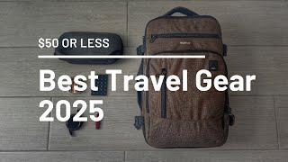 Best Minimalist Travel Gear ($50 or Less) for 2025!