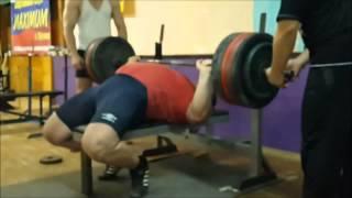 Kirill Sarychev - Bench Press training