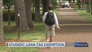 Stimulus bill provision grants student loan forgiveness tax exemption