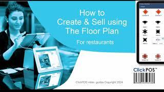 ClickPOS Floor Plan for Restaurant Table orders