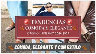 Tendencias de moda otoño invierno 2024 2025 : Cómoda, elegante y con estilo