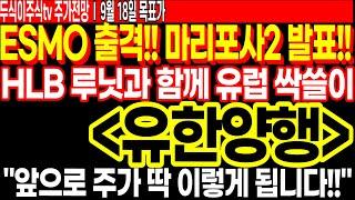 유한양행 주가전망] HLB 루닛과 함께 ESMO 출격!! 유럽 싹쓸이!! 마리포사2 발표 유한양행 주가 앞으로 이렇게 됩니다 FT.두식이주식TV 목표가