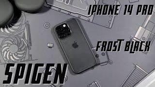 Spigen Ultra Hybrid Frost Black - iPhone 14 Pro Space Black Review (So Close To Perfection!!)