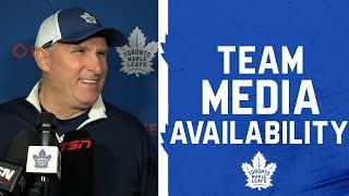 Maple Leafs Media Availability | Pregame at Buffalo Sabres | December 20, 2024