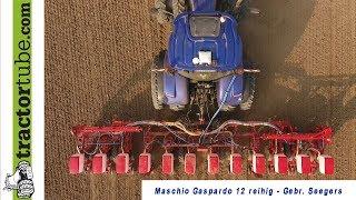 Mais legen mit Maschio Gaspardo IsoTronic und New Holland T7070 - LU Seegers