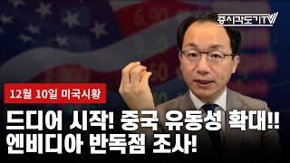 [미국마감] 드디어 시작! 중국 유동성 확대!! 엔비디아 반독점 조사!