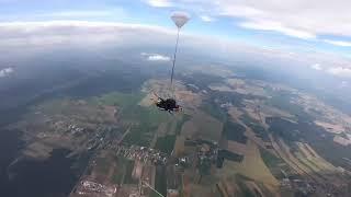 Skydive Leszno Skok tandemowy , tandem Jump :)