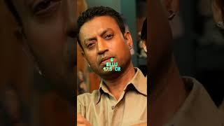 TOP 10 IRFAN KHAN'S HIGH GROSSING MOVIE IN WHOLE CAREER