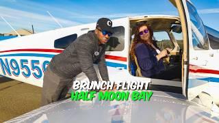 Flying Under SF Bravo Airspace for an Epic Brunch at Half Moon Bay!