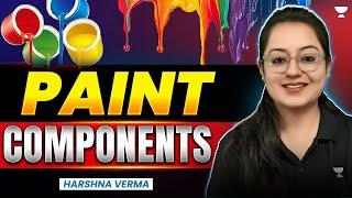 Paints | Paint Components | Building Materials | Civil Engineering | Harshna Verma