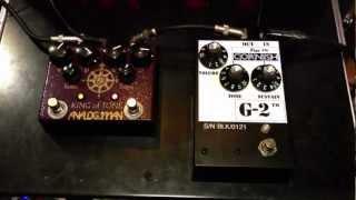 Analog Man King Of Tone vs Pete Cornish G2