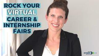 How to Prepare for a Virtual Career Fair - Tips for Students!  |  The Intern Hustle