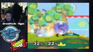 CWJuly 2014 SSBM Dreadtech vs Hyes