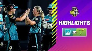 Big Names Fire In The Challenger | Brisbane Heat v Sydney Thunder Highlights | #WBBL10