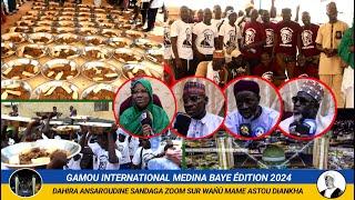 Gamou Médina Baye2024,le Dahira Ansaroudine sandaga des disciples exemplaires en organisation #BUMTV