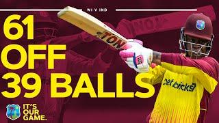 4 SIXES! | Shimron Hetmyer Smashes 61 Runs off 39 Balls | Watch EVERY BALL