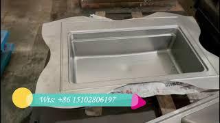 How to make stainless steel kitchen sink? Zhengxi hydraulic press machine deep drawing mold