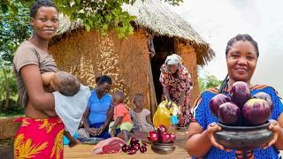 Our Young Hardworking Mom #cooking  Authentic African Village Food | Tasty Delicacies | Compilation