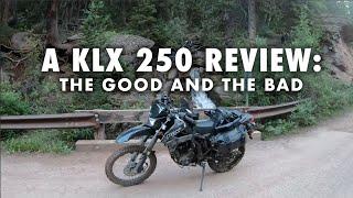 A Kawasaki KLX 250 Review: The Good & the Bad