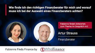 Wie finde ich den richtigen Finanzberater für mich und worauf muss ich achten?