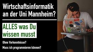 Wirtschaftsinformatik Studium Uni Mannheim | Ohne Vorkenntnisse studieren? | Interview mit Frederik