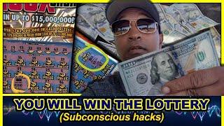 DO THIS AND YOU WILL WIN THE LOTTERY (Subconscious hacks)