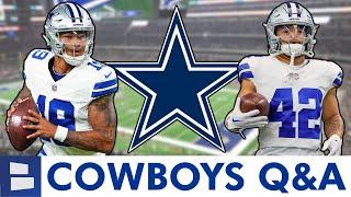 Cowboys Rumors On Trey Lance Trade, Mazi Smith, Deuce Vaughn, Caelen Carson & Dak Prescott | Q&A