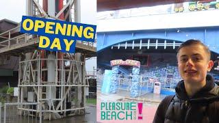 Blackpool Pleasure Beach OPENING DAY 2024