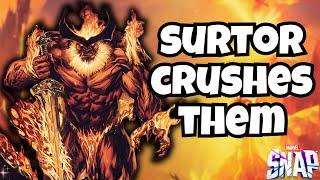 Wiccan & Surtur Bring Ragnarok - Marvel Snap