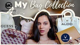 MY BAG COLLECTION!! | #bag #bagcollection  #luxury #designer @MichaelKors @GUESS | Mona Gowda