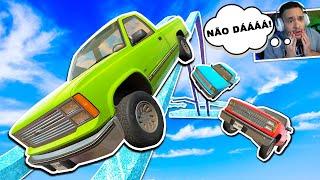 Esse Circuito CONGELADO DESTRUIU nossos CARROS! BeamNG.drive Multiplayer