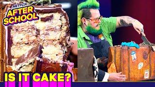 REAL Suitcase or REALLY Cake?  Is It Cake? | Netflix After School