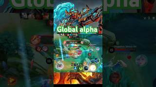 ALPHA BUILD DAMAGE 2024 TOP GLOBAL MLBB