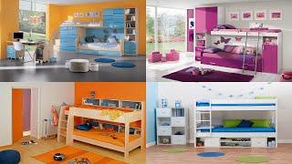 Tendances Déco 2022 Chambre double pour enfants : 30 idées pour une chambre partagée !