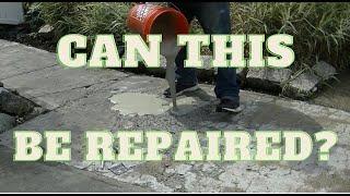 How To Resurface A Badly Damaged Concrete Walkway